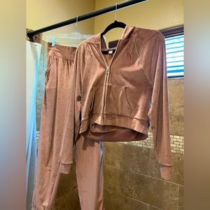 Victoria Secret pink tracksuit!
